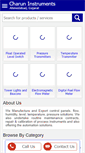 Mobile Screenshot of charun-instruments.com